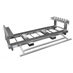 BAUZAUNWELT Palet multifuncional MTP 15 L 2,25 x A 0,85 m