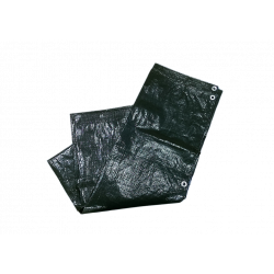 Bauzaunplane (schwarz) - passend für Mobilzaun 3,50 x 2,00 m