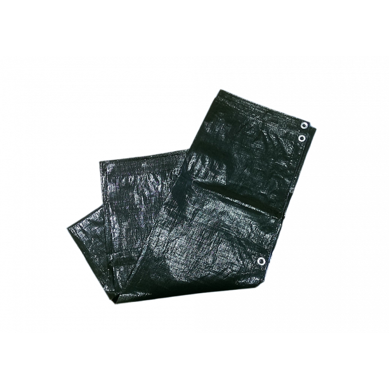 Bauzaunplane (schwarz)