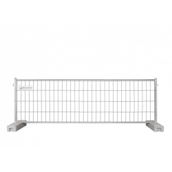 Bauzaun 11 kg halbhoch  3,5 x 1,2 m Drahtstärke 3,2 x 3,2 mm