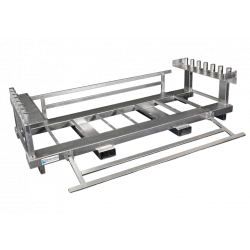 BAUZAUNWELT Pallet multifunzionale MTP 15 L 2,25 x P 0,85 m