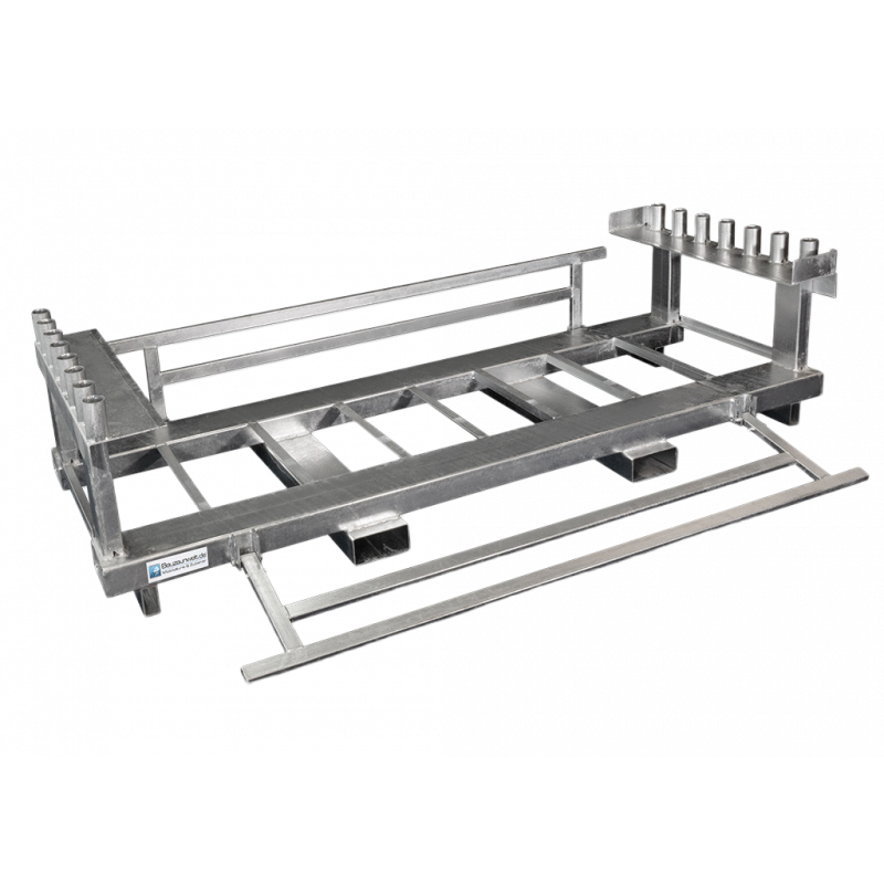 BAUZAUNWELT Pallet multifunzionale MTP 15 L 2,25 x P 0,85 m