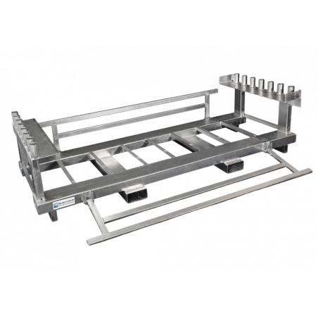 BAUZAUNWELT Pallet multifunzionale MTP 15 L 2,25 x P 0,85 m