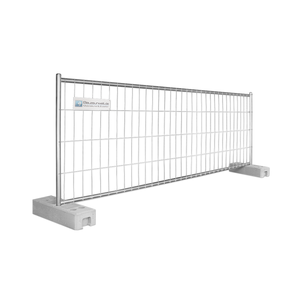 Bauzaun 11 kg halbhoch  3,5 x 1,2 m Drahtstärke 3,2 x 3,2 mm