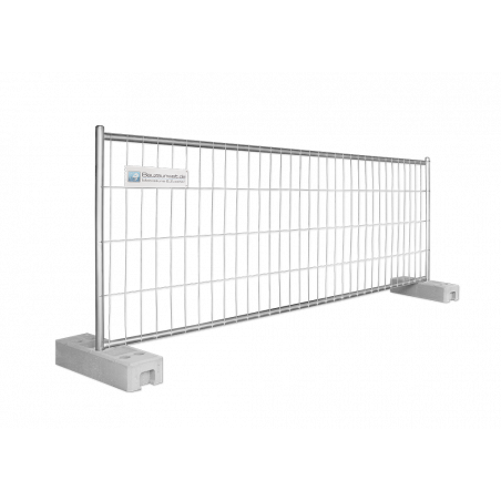 Bauzaun 11 kg halbhoch  3,5 x 1,2 m Drahtstärke 3,2 x 3,2 mm