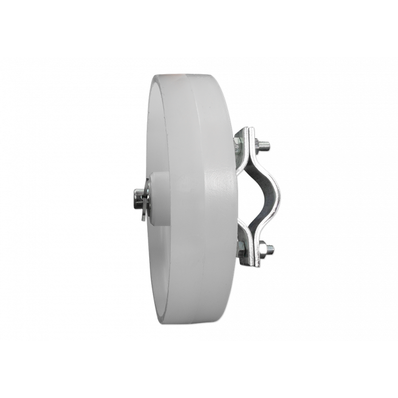 Construction fence wheel/roller - for all common types of mobile fences