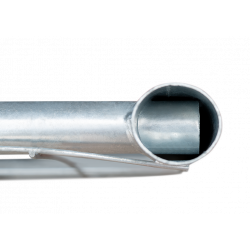 Bauzaun 20 kg Profi Exklusiv Rohr in Rohr - handgeschweißt - feuerverzinkt