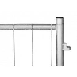 Bauzaun 1,12 m, Haken & Öse