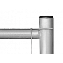 Bauzaun 11 kg halbhoch  3,5 x 1,2 m Drahtstärke 3,2 x 3,2 mm