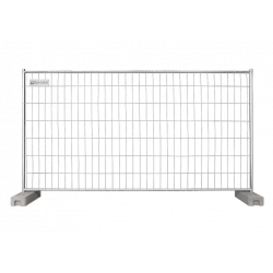 Bauzaun 11 kg EUTOP Economy Drahtstärke 3,2 x 2,2 mm verzinkt