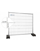 Verplaatsbaar hek 2,20 m